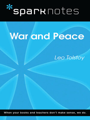 cover image of War and Peace (SparkNotes Literature Guide)